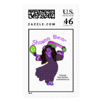 Shawna Bear Postage postage by ButtonsLacey Shawna Bear Postage postage