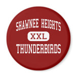 Shawnee Heights - Thunderbirds - High - Tecumseh Refrigerator Magnet