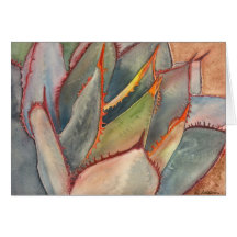 Shaw's agave notecard