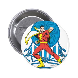 SHAZAM in Fight Stance Pins