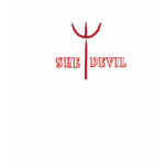 SHE DEVIL LADIES TOP t-shirts