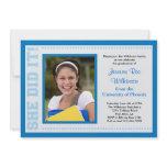She Did It! Graduation Photo Invitation