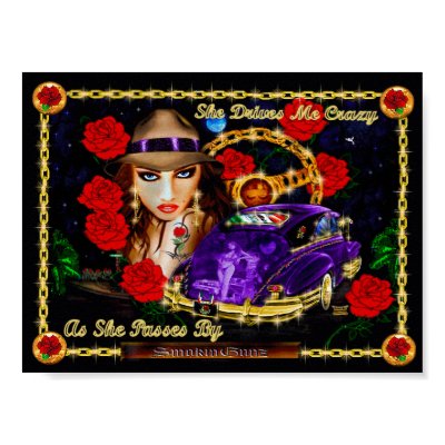 SHE DRIVES ME CRAZY POSTER by chicopage