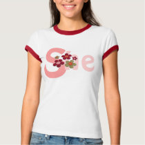 "She" Flowers  T-shirt