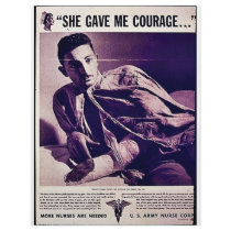 She Gave Me Courage flyers by ww2posters She Gave Me Courage flyers