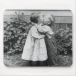 She gets the penny, He gets the kiss mousepads
