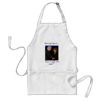 She had me at..."Can I call you Joe?" aprons by talliktok_katauyak She had me at..."Can I call you Joe?" aprons