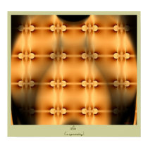 She (in symmetry). posters