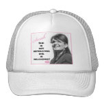 She is not retreating, she is reloading hat