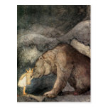She Kissed the Bear's Nose Postcards