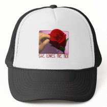 She Loves Me Not Gifts Trucker Hats