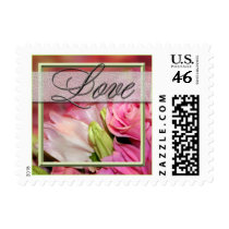 She Loves Spring Postage Stamps Stamp