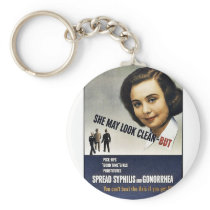 She May Look Clean - But Keychain