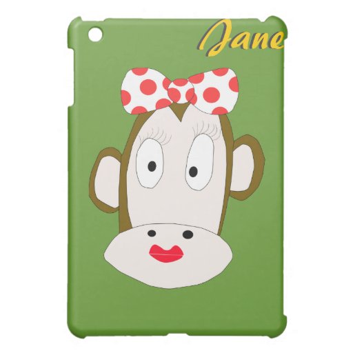 She Monkey iPad Speck Case Template iPad Mini Case Zazzle