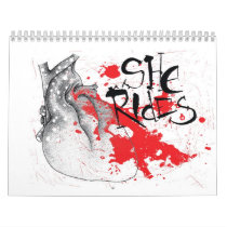 she rides 2008 calendars