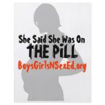 She Said She Was On The Pill flyers
