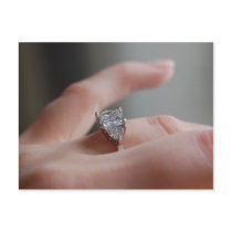 She said "Yes" Postcard