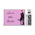 She said Yes Save The Date postage