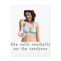 She sells seashells on the seashore postcards by halifax18 She sells seashells on the seashore postcards