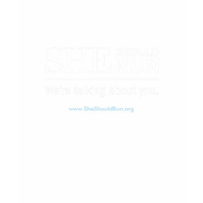 She Should Run Tee Shirt by WCFonline