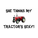She thinks my tractors sexy! hat