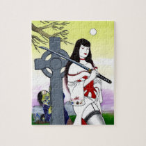 She Walks by Moonlight puzzles