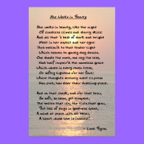 "She Walks In Beauty" Print by SjStevenson "She Walks In Beauty" Print