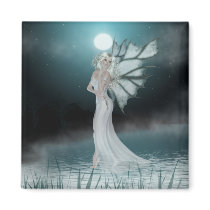 She Walks on Water - Fantasy/Fae Magnet by mrssocolov4 She Walks on Water - Fantasy/Fae Magnet
