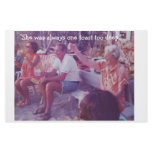 "She was always one toast too deep!!" Stationary Custom Stationery