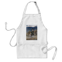 She went along, and went along,and went along aprons