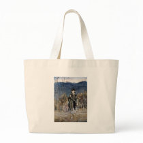 She went along, and went along,and went along canvas bag