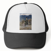 She went along, and went along,and went along trucker hats