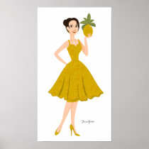 She Who Loves Pineapples Posters