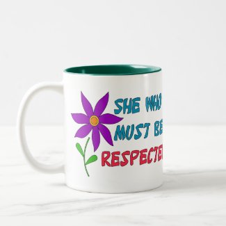 She Who Must Be Respected mug