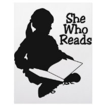 She Who Reads Custom Letterhead