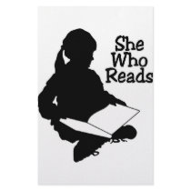 She Who Reads stationery