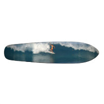She Who Shows Cool at Pt. Panic skateboards by skystudiohawaii She Who Shows Cool at Pt. Panic skateboards