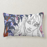 She Who Traverses Pillow by Meghan Oona pillows