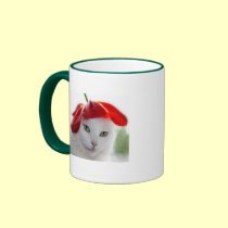 She Wore a Hat Shaped Like a Tulip mugs