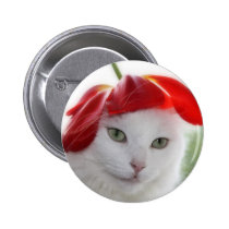 She Wore a Hat Shaped Like a Tulip buttons