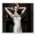She Wore White On Her Wedding Day posters