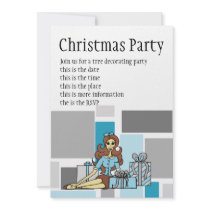 She Wraps Up  (return from 2007) invitations
