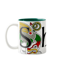 Shea Celtic Dragon Mug