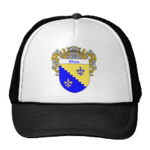 Shea Coat of Arms (Mantled) Trucker Hats