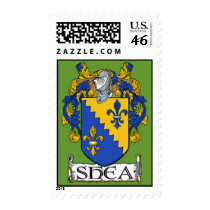 Shea Coat of Arms Postage Stamps by irishcountry Shea Coat of Arms Postage Stamps