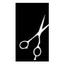 Shears Barber/Cosmetologist Business Card (Black) Shears Barber/Cosmetologist Business Card (Black)