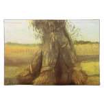 Sheaves of Wheat in a Field by Vincent van Gogh Place Mat