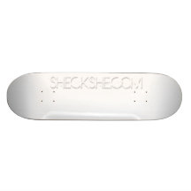 SHECKSHE.COM Big White Maple Business Card Skate Board Decks