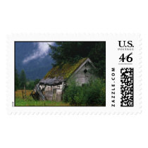 Shed in Field postage by melissaamres Shed in Field postage