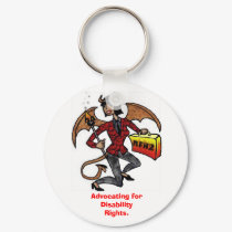 shedevil3, Advocating for Disability Rights. keychains